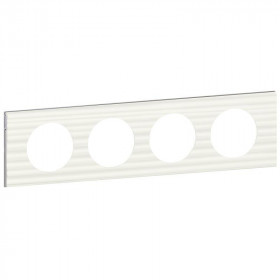 Πλαίσιο 4 Θέσεων Materials Λευκό Corian Celiane™ 069014 LEGRAND