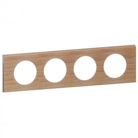 Πλαίσιο 4 Θέσεων Materials Natural Oak Celiane™ 069054 LEGRAND