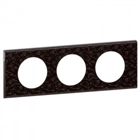 Πλαίσιο 3 Θέσεων Materials Pixel Δέρμα Celiane™ 069453 LEGRAND