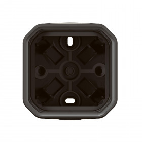 Κουτί 1 Θέσης Επίτοιχο Ανθρακί Plexo 069601L LEGRAND