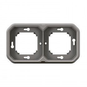 Πλαίσιο 2 Θέσεων Χωνευτό Γκρι Plexo 069683L LEGRAND