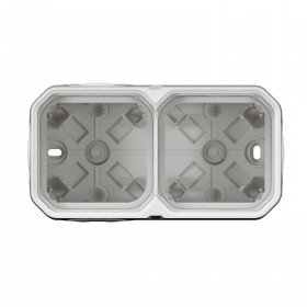 Κουτί 2 Θέσεων Επίτοιχο Λευκό Plexo 069690L LEGRAND