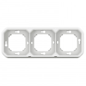 Πλαίσιο 3 Θέσεων Χωνευτό Λευκό Plexo 069698L LEGRAND