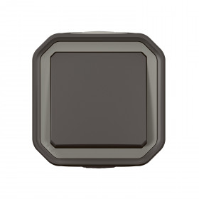 Διακόπτης A/R Επίτοιχο Ανθρακί Plexo 069761L LEGRAND