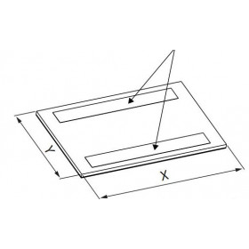 Επένδυση Inox Για Πλαστικό Κάλυμμα 8 ή 12 Στοιχείων 088015 LEGRAND