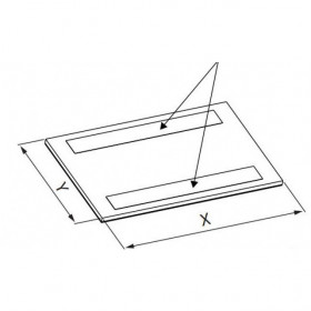 Επένδυση Inox Για Μεταλλικό Κάλυμμα 8 ή 12 Στοιχείων 088045 LEGRAND