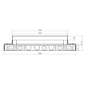 Κουτί Ρυθμιζόμενο Μειωμένου Ύψους Για Μπετόν 088073 LEGRAND