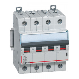 Αυτόματη Ασφάλεια 4Ρ C 40A 6kA DX3 407932 LEGRAND