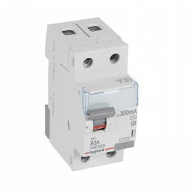 Ρελέ Διαρροής AC 2P 80A 300mA 411532 LEGRAND
