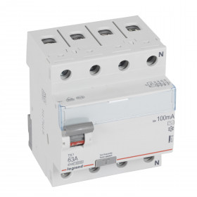 Ρελέ Διαρροής AC 4P 63A 100mA 411719 LEGRAND