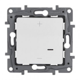 Dimmer Πλήκτρου Universal Λευκό Niloe™ 665114A LEGRAND