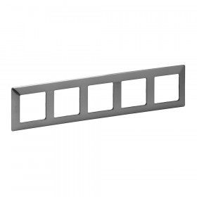 Πλαίσιο 5 Θέσεων Inox Style Valena™  Life 754155 LEGRAND