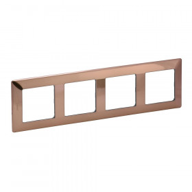 Πλαίσιο 4 Θέσεων Copper Style Valena™  Life 754164 LEGRAND