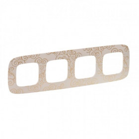 Πλαίσιο 4 Θέσεων Narcis Gold Valena™Allure 754354 LEGRAND
