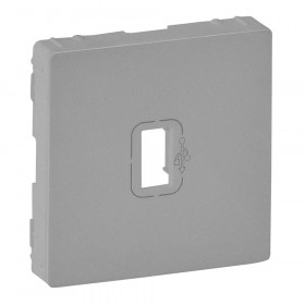 Μετώπη Πρίζας USB Αλουμίνιο Valena™Life 754752 LEGRAND