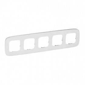 Πλαίσιο 5 Θέσεων Λευκό Glass Valena™Allure 755545 LEGRAND