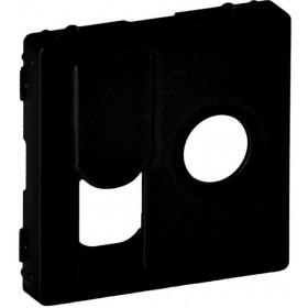 Μετώπη Πρίζας TV+RJ45 Μαύρο Valena™Life 756832 LEGRAND