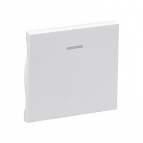 Μετώπη 1 Πλήκτρου Φωτεινής Λειτουργίας Λευκό Seano™ 765107 LEGRAND