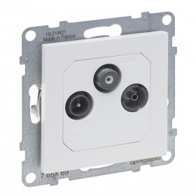 Πρίζα ΤV-RD-SAT Τερματική Λευκό Seano™ 765169 LEGRAND