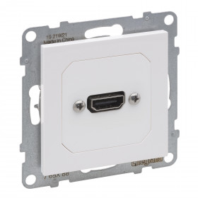 Πρίζα HDMI Προκαλωδιωμένη Λευκό Seano™ 765188 LEGRAND