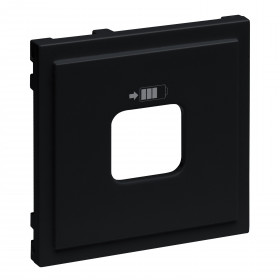 Μετώπη Πρίζας USB Διπλής Μαύρο Seano™ 765327 LEGRAND