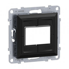 Μπουτόν 4 Εντολών Με Επιγραφή Μαύρο Seano™ 765346 LEGRAND