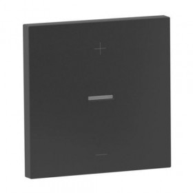 Μετώπη Dimmer 1 Πλήκτρου Ανθρακί Seano™ 765449 LEGRAND