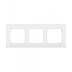 Πλαίσιο 3 Θέσεων White Glass Seano™ 766103 LEGRAND