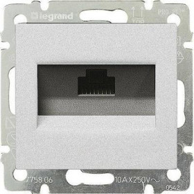 Πρίζα Δικτύου RJ45 Cat.6 UTP Αλουμίνιο Valena™ 770246 LEGRAND