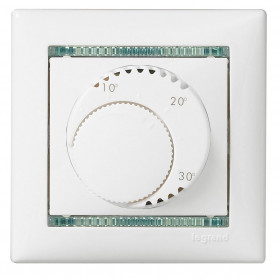 Θερμοστάτης Αναλογικός Λευκός Valena™ 774226 LEGRAND