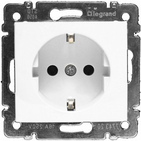 Πρίζα Σούκο Ασφαλείας Λευκή Valena™ 774421 LEGRAND