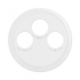 Μετώπη Πρίζας TV/RD/SAT Λευκό Celiane™ CB0388 LEGRAND