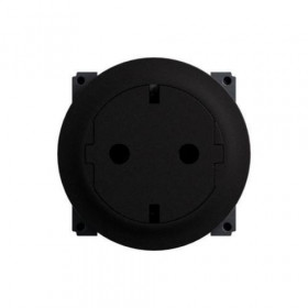 Πρίζα Σούκο Flat Design Μαύρο Celiane™ CN0122 LEGRAND