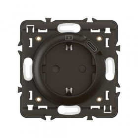 Πρίζα Σούκο Και USB C Φόρτισης Μαύρο Celiane™ CN0141 LEGRAND