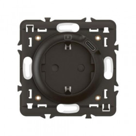 Πρίζα Σούκο Και USB C Φόρτισης Μαύρο Celiane™ CN0141 LEGRAND