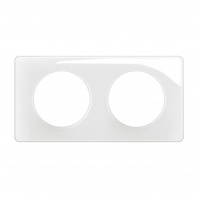 Πλαίσιο 2 Θέσεων Λευκό Enamelled Celiane™ CP0002 LEGRAND