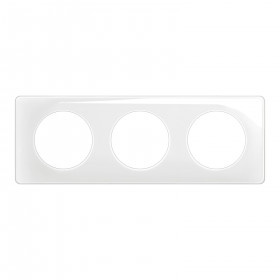 Πλαίσιο 3 Θέσεων Λευκό Enamelled Celiane™ CP0003 LEGRAND