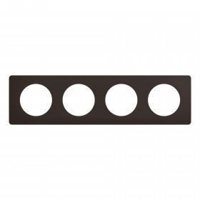 Πλαίσιο 4 Θέσεων Μαύρο Mat Celiane™ CP0104 LEGRAND