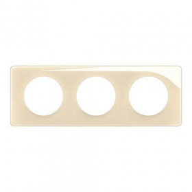 Πλαίσιο 3 Θέσεων Μπεζ Enamelled Celiane™ CP0203 LEGRAND