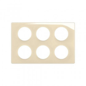 Πλαίσιο 6 Θέσεων Σε 2 Σειρές Μπεζ Enamelled Celiane™ CP0210 LEGRAND