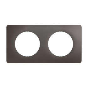 Πλαίσιο 2 Θέσεων Γκρι Ash Celiane™ CP1002 LEGRAND