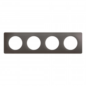 Πλαίσιο 4 Θέσεων Γκρι Ash Celiane™ CP1004 LEGRAND