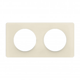 Πλαίσιο 2 Θέσεων Λευκό Almond Celiane™ CP1102 LEGRAND