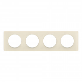 Πλαίσιο 4 Θέσεων Λευκό Almond Celiane™ CP1104 LEGRAND