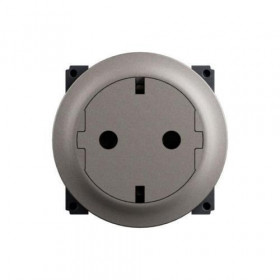 Πρίζα Σούκο Flat Design Τιτάνιο Celiane™ CT0122 LEGRAND