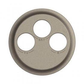 Μετώπη Πρίζας TV/RD/SAT Τιτάνιο Celiane™ CT0388 LEGRAND