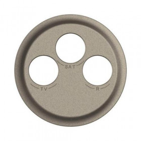 Μετώπη Πρίζας TV/RD/SAT Τιτάνιο Celiane™ CT0388 LEGRAND