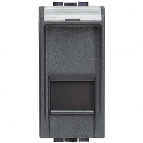 Πρίζα Δικτύου RJ45 Cat.6A STP 1 Στοιχείου Γραφίτης L4279C6A BTICINO