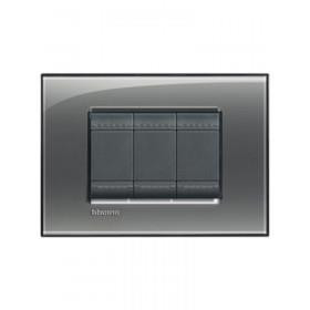Πλαίσιο 3 Στοιχείων London Smoke LNA4803KF BTICINO