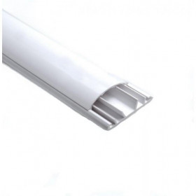 Καναλι Δαπεδου 75x18mm Αυτοκόλλητο Λευκό KASSINAKIS